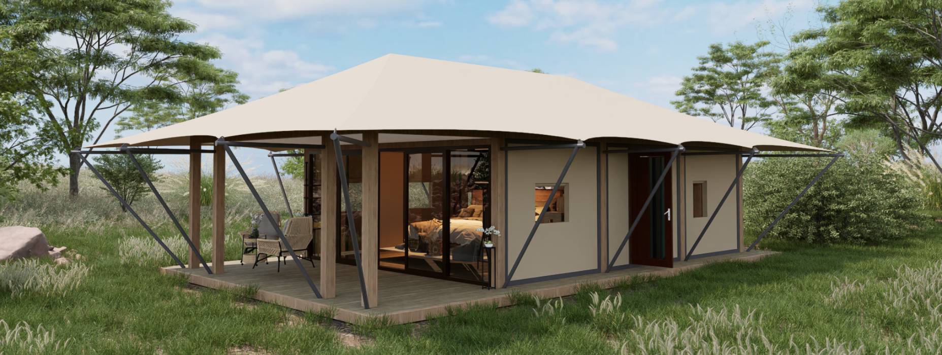 灞桥区户外酒店帐篷厂家